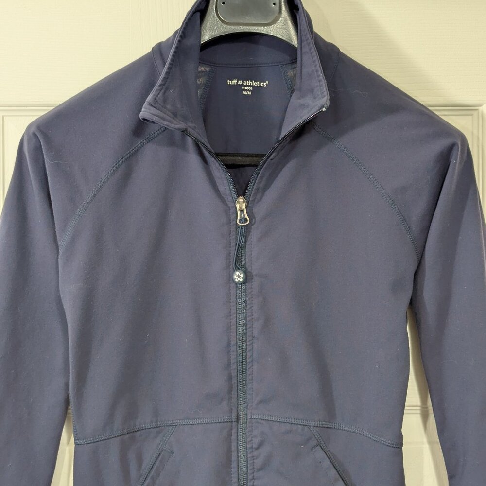 Tuff Athletics Blue Full Zip Track Jacket - Size M - Picture 5 of 11